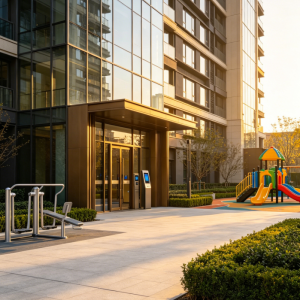 New Build Modern Apartment: Amenities & Property Management Assessment